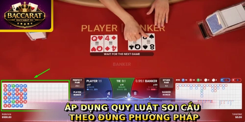 Áp dụng quy luật soi cầu theo đúng phương pháp