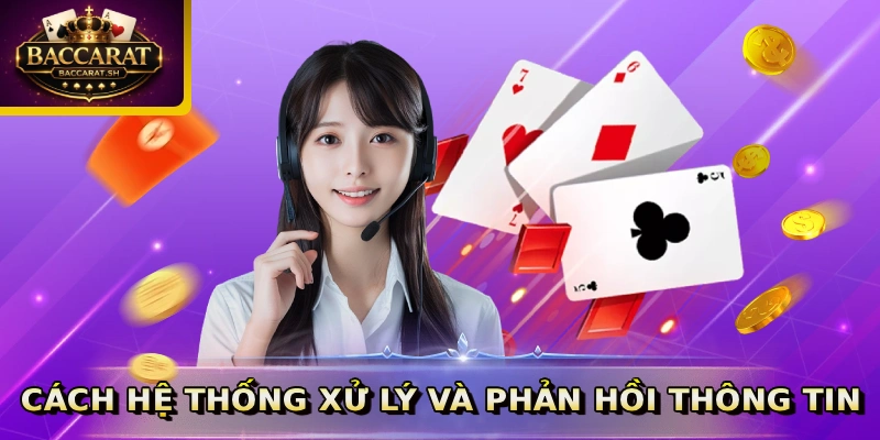 Cách hệ thống xử lý và phản hồi thông tin