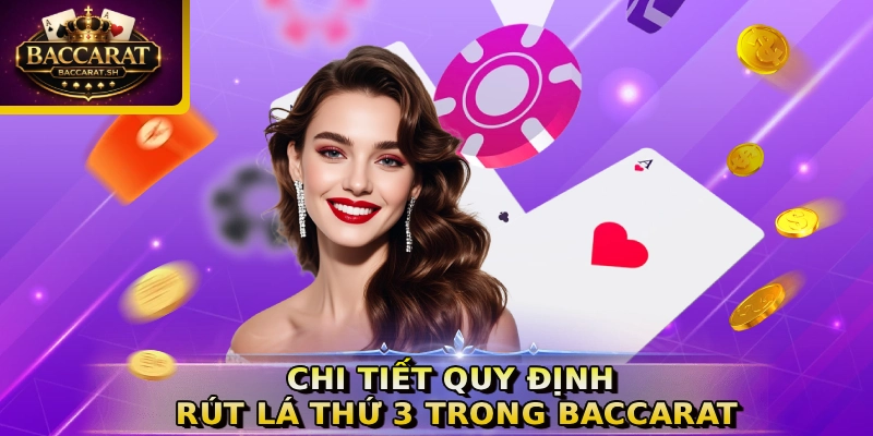 Chi tiết quy định rút lá thứ 3 trong Baccarat