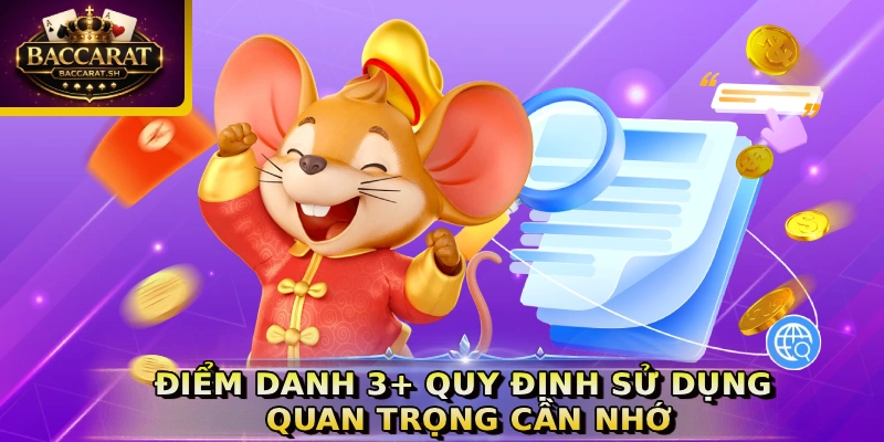 Điểm danh 3+ quy định sử dụng quan trọng cần nhớ