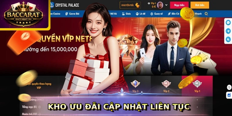 Kho ưu đãi cập nhật liên tục