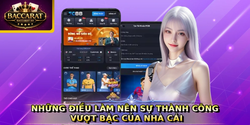 Những điều làm nên sự thành công vượt bậc của nhà cái